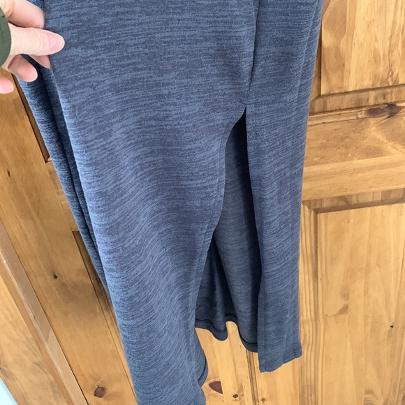 Lole long sleeve marled grey maxi dress size Small - Picture 4 of 5